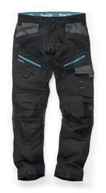 Makita MK303M Vector Stretch Trousers Cordura - front view