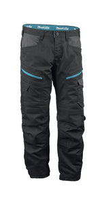 Makita Vector Stretch Trousers - mannequin back view