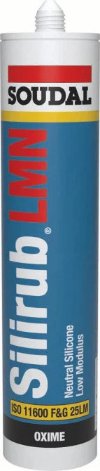 Soudal Silirub N Low Modulus Neutral Cure Silicone Sealant 300ml