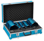 OX Spectrum Trade XL5 5-Piece Diamond Core Drill Kit and Accessories Case