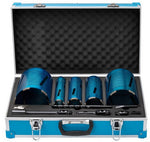 OX XL5 core drill kit case open view