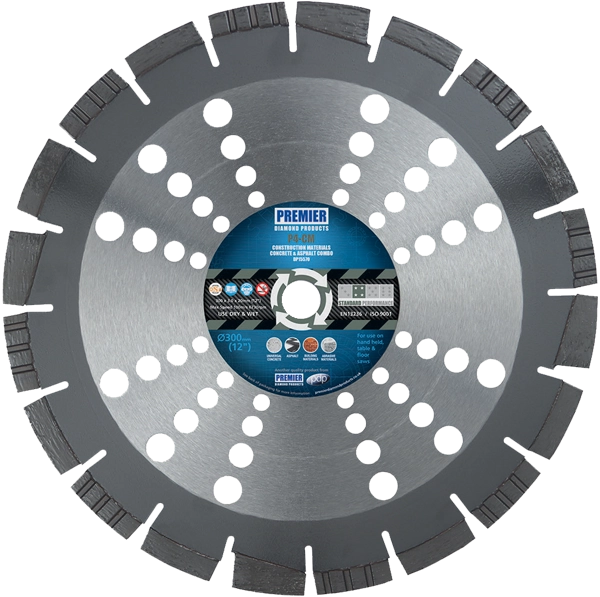 PREMIER P4-CM 350X3.2X12X25.4 CONCRETE/ASPHALT BLADE