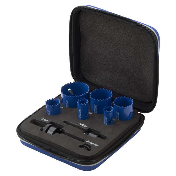 P5-HSS 9 Piece Plumbers Holesaw Kit
