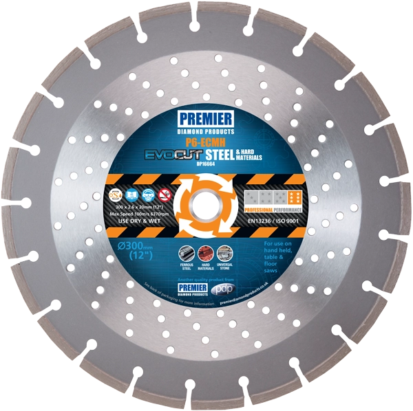 P6-ECMH Evocut Metal/Hard Material Blade