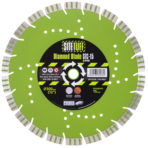 STC-15 Site Tuff Concrete Blade