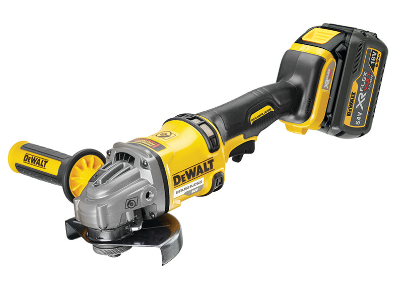 DCG414T2 XR FlexVolt Grinder 125mm 54V 2 x 2.0Ah Li-ion