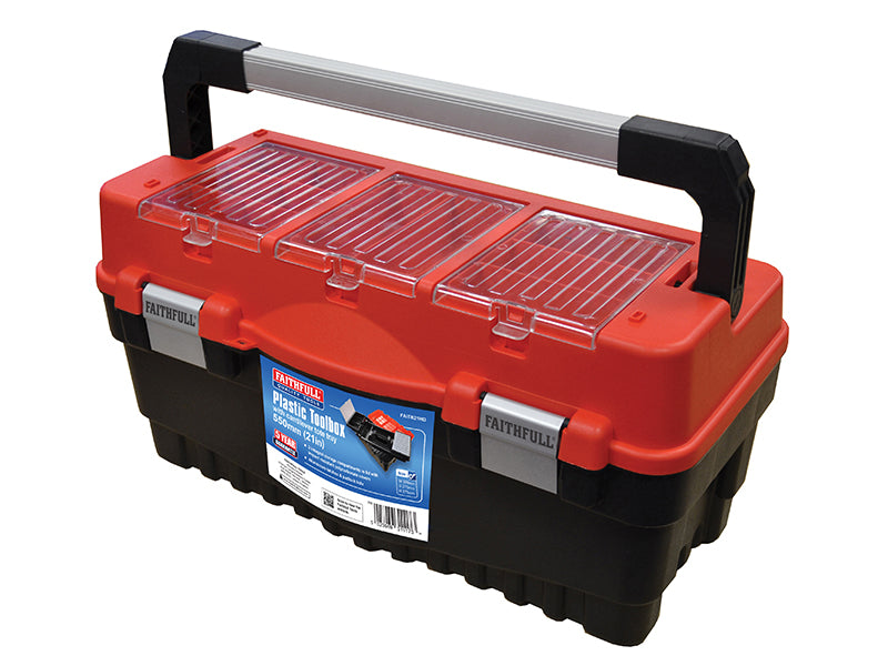Cantilever Tote Tray & Organiser Lid Toolbox 53cm (21in)