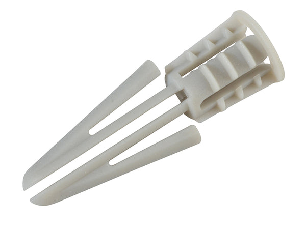 Nylon Plasterboard Plugs 4mm ForgePack 25