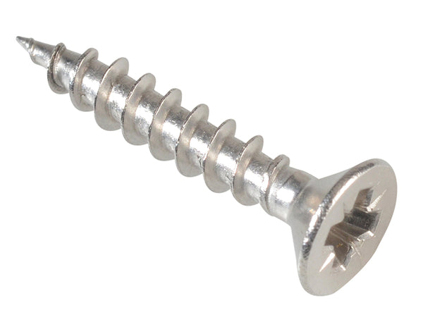Multi-Purpose Pozi Compatible Screw CSK ST S/Steel 3.5 x 20mm Forge Pack 45
