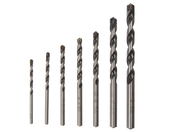 Granite Drill Bit Set 7 Piece 4-12mm