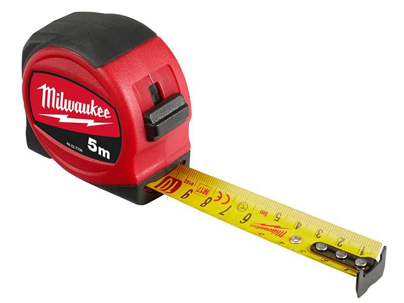 Slimline Tape Measure 5m (Width 25mm) (Metric Only)