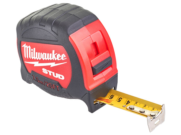 STUD™ Tape Measure 7.5m/25ft (Width 27mm)