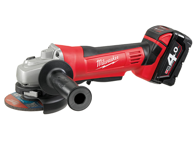 HD18 AG-402 Angle Grinder 115mm 18V 2 x 4.0Ah Li-ion