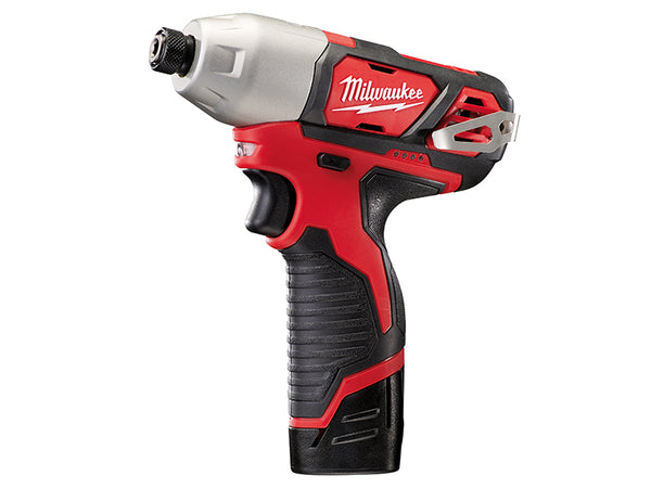 M12 BID-202C Sub Compact 1/4in Impact Driver 12V 2 x 2.0Ah Li-ion