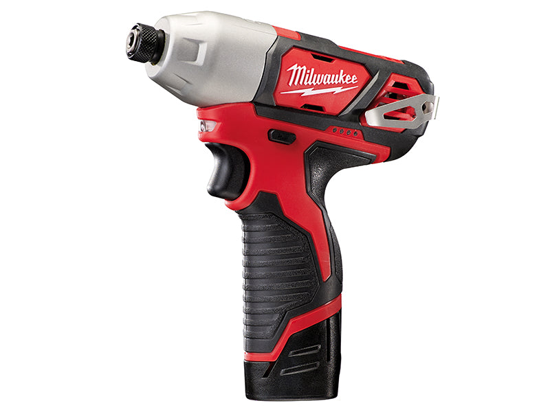 M12 BID-202C Sub Compact 1/4in Impact Driver 12V 2 x 2.0Ah Li-ion