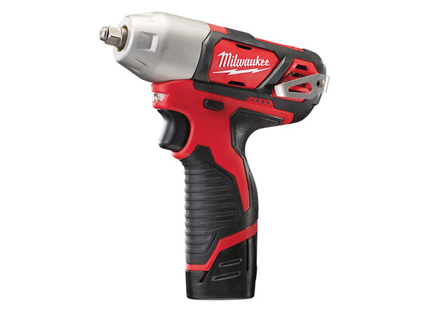 M12 BIW38-202C Sub-Compact 3/8in Impact Wrench 12V 2 x 2.0Ah Li-ion