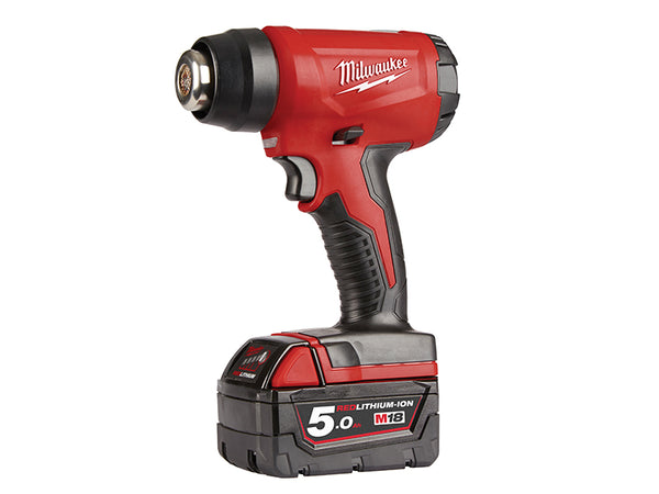 M18 BHG-502 Cordless Heat Gun 18V 2 x 5.0Ah Li-ion