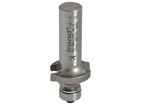 46/130 x 1/2 TCT Bearing Guided Ovolo & Round Over 6.3mm Radius