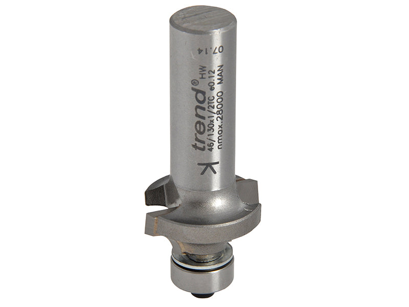 46/130 x 1/2 TCT Bearing Guided Ovolo & Round Over 6.3mm Radius