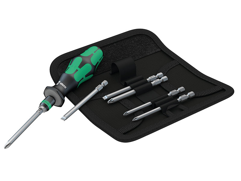 Kraftform Kompakt 40 Screwdriver Bit Holding Set, 7 Piece