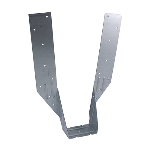 TIMCO 75 x 125–220 Galvanised No Tag Timber Hangers for secure, corrosion-resistant timber-to-timber joist fixing.