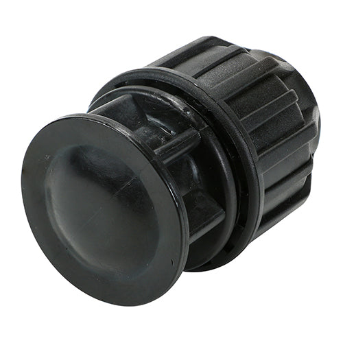 TIMCO MDPE Pipe Fittings End Plug 20mm designed to securely cap and seal the end of MDPE pipework systems.