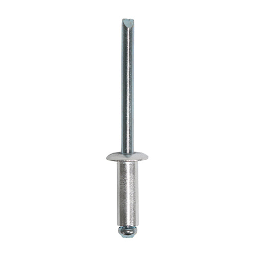 TIMCO Dome Head Rivets Aluminium - 3.2 x 6