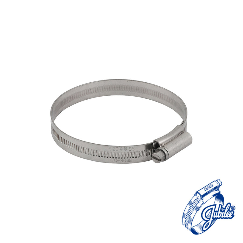Jubilee Clip Stainless Steel 70-90mm