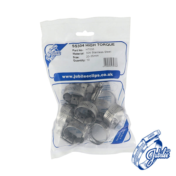 Jubilee Hi-Torque Stainless Steel 20-35mm