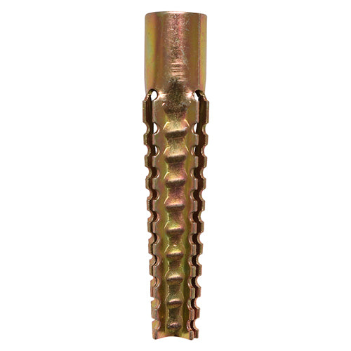 TIMCO Metal Expansion Wall Gold Plugs  - 6.0 x 32