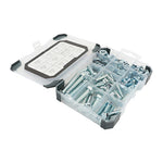 TIMCO Set Screws Nuts Washers Zinc Mixed Tray
 - 199pcs