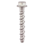 TIMCO Multi-Fix Bolts Hex Flange Head Exterior Silver - 6.0 x 75