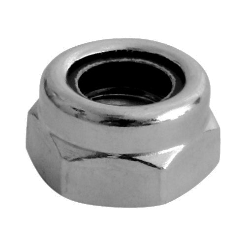 TIMCO Nylon Insert Nuts Type T DIN985 A2 Stainless Steel - M6