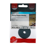 TIMCO Penny / Repair Washers DIN9054 Silver - M10 x 40