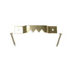 TIMCO Sawtooth Hangers and Nails Electro Brass - 41mm