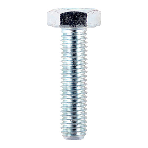 TIMCO Set Screws DIN933 Grade 8.8 Silver - M6 x 35