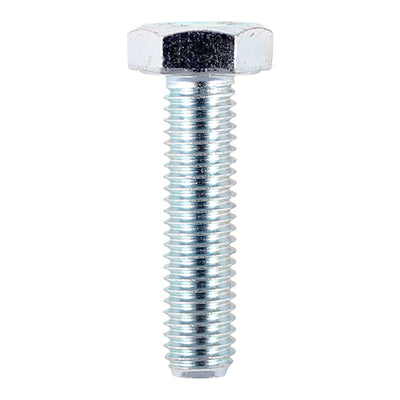 TIMCO Set Screws DIN933 Grade 8.8 Silver - M8 x 80