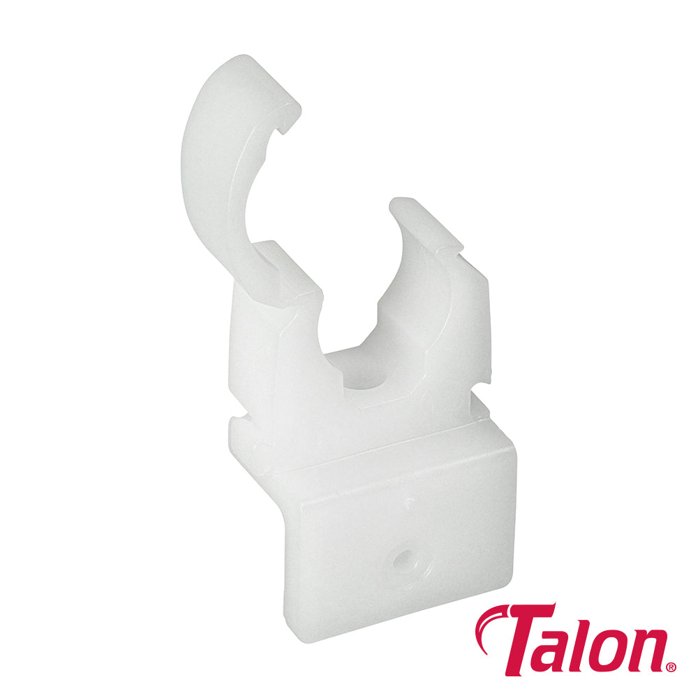 Talon EZ Joist Pipe Clips White - 15mm