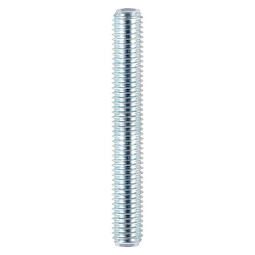 TIMCO Threaded Bars Grade 4.8 Silver - M6 x 300