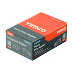 TIMCO Heavy Duty Chisel Point Galvanised Staples  - 12mm