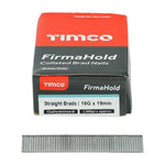 TIMCO FirmaHold Collated 16 Gauge Straight Galvanised Brad Nails - 16g x 19