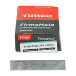 TIMCO FirmaHold Collated 16 Gauge Straight Galvanised Brad Nails - 16g x 25