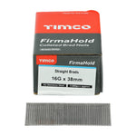 TIMCO FirmaHold Collated 16 Gauge Straight A2 Stainless Steel Brad Nails - 16g x 38