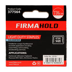 TIMCO Light Duty Chisel Point Galvanised Staples  - 8mm