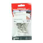 TIMCO Polymer Headed Nails A4 Stainless Steel White - 50mm