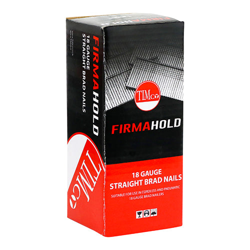 TIMCO FirmaHold Collated 18 Gauge Straight Galvanised Brad Nails - 18g x 16