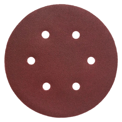 P5-6SD (PKT 10) 150MM P120 H&L 6 HOLE SANDING DISC