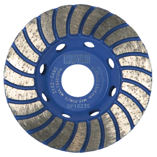 PREMIER P5-TCG 115 X 15/22.2 TURBO CUP GRINDER