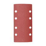 TIMCO 1/3 Sanding Sheets 180 Grit Red Punched - 93 x 185mm