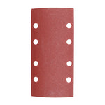 TIMCO 1/3 Sanding Sheets 120 Grit Red Punched - 93 x 185mm